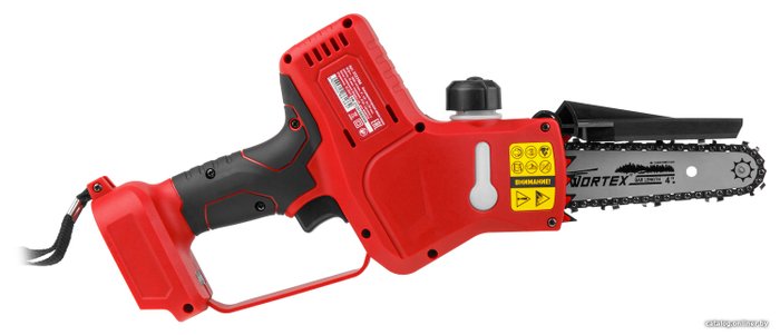 Бензопилы и пилы цепные электрические Аккумуляторная мини-пила Wortex CEC 2518 ALL1 в кор. (18В, БЕЗ АКБ, шина 10 см, 1/4") 0323166