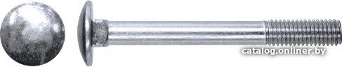 Болт мебельный М6х55 мм с квадратом, DIN 603 (20 кг) STARFIX SM-91818-20
