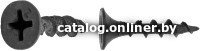 Саморез 4.8х120 мм для монтажа ГКЛ к дереву, фосфат (2500 шт в коробе) STARFIX SM-42387-2500
