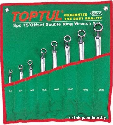 Набор ключей TOPTUL GAAA0810 накидн. 6-22мм 8шт