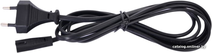 Кабель питания аудио/видео Cablexpert (PC-184-VDE-1M) 1м, CEE 7/16 - C7, 2-pin, черный, пакет 19295