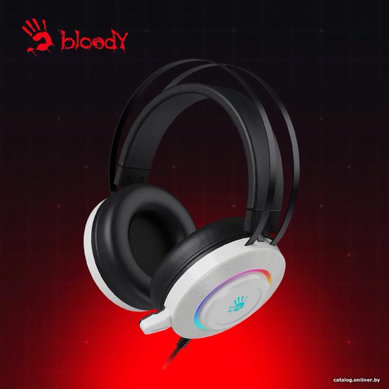 Наушники A4Tech Bloody G521 White