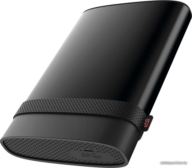 External HDD 2.5" USB 3.2 Silicon Power 4TB Armor A85B (SP040TBPHD85BS3K) Black