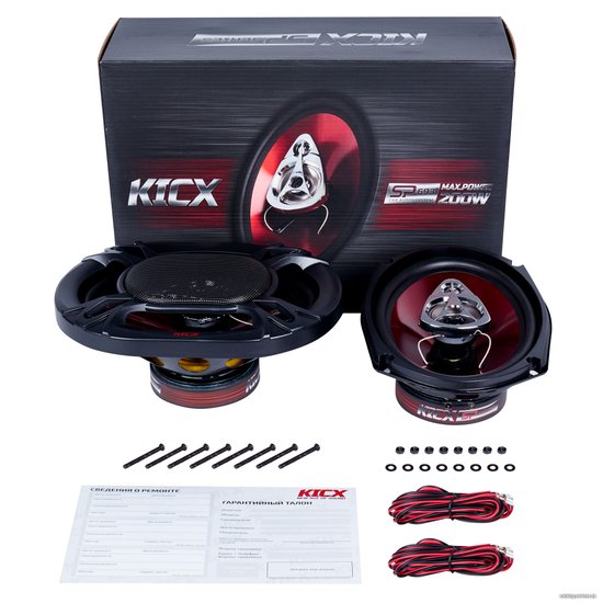 Колонки автомобильные Kicx SP 693,  16x23 см (6x9 дюйм.),  комплект 2 шт. [2012638]