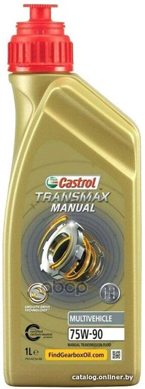 Трансмиссионное масло Castrol Transmax Manual Multivehicle 75W90 / 15D816 (1л)