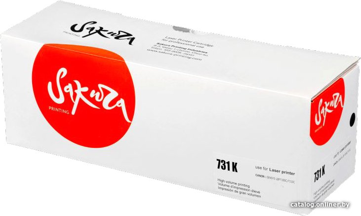 Картридж Sakura SA731BK (731BK) для Canon i-Sensys LBP7100C/7110C, черный 1400к