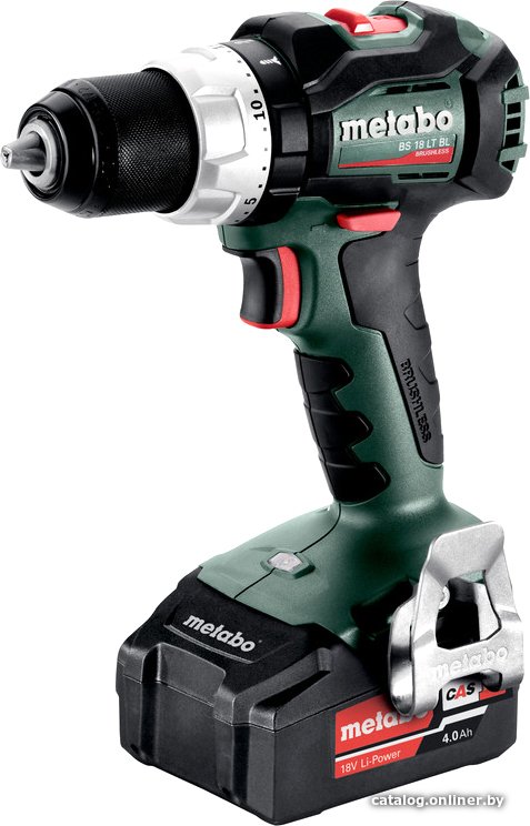 Дрель-шуруповёрт Metabo BS 18 LT BL (с 2-мя АКБ 4.0 Ah, кейс) 602325500