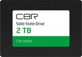 SSD 2.5" SATA III 2048GB, 6 Gbit/s, SM2259XT, 3D TLC NAND, R/W speed up to 550/520 MB/s, TBW (TB) 1000 Lite SSD-002TB-2.5-LT22