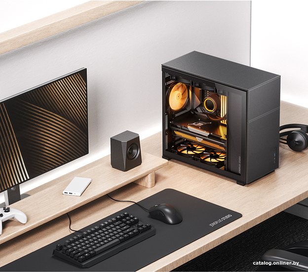 Корпус ATX Без БП Jonsbo D41 MESH Black