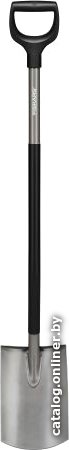 Лопата штыковая Fiskars Ergonomic с закругл.лезвием (1250мм, 193мм) 1066710