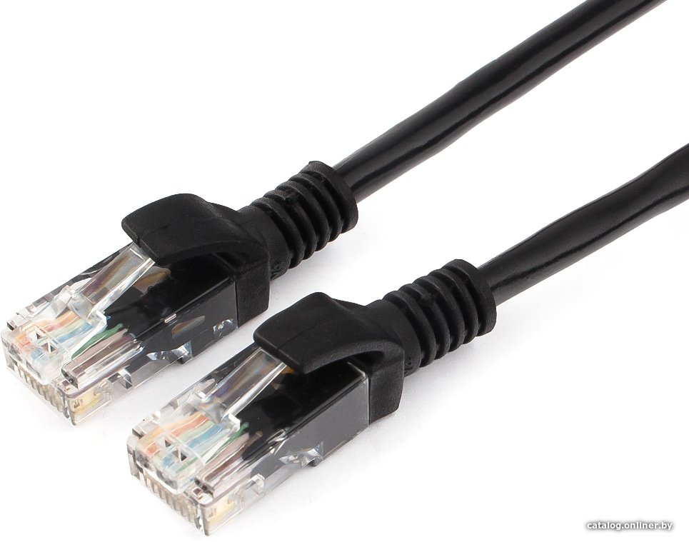 Патч-корд UTP Cablexpert PP10-1M/B кат.5e, 1м, литой, многожильный (синий)