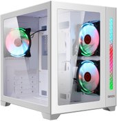 Корпус ATX Без БП Ginzzu V450 White