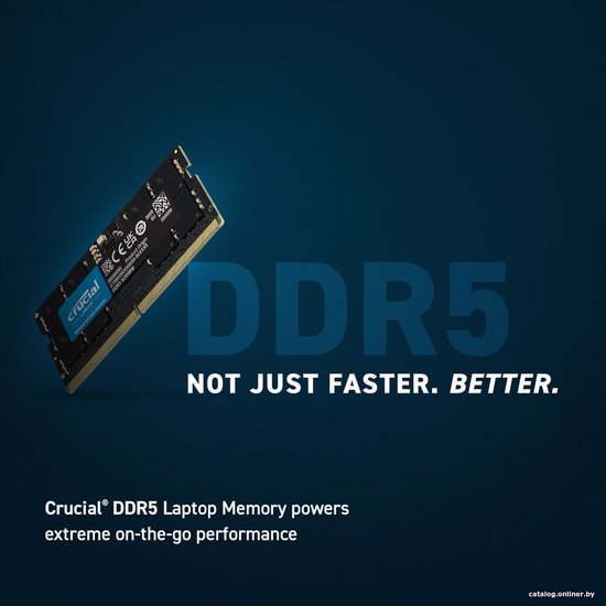 DDR5 32GB (1x32Gb) PC5-44800
5600MHz Crucial 32Gb DDR5 SODIMM 5600 Mhz CT32G56C46S5