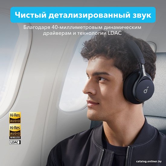 Наушники Anker Soundcore Space One (черный) A3035G11