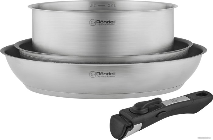 Набор кастрюль Rondell Stark RDS-1315