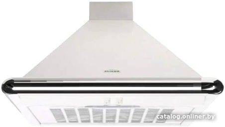 Кухонная вытяжка Elikor Сатурн 60П-180-В1Л (белый/серебристый) 221998