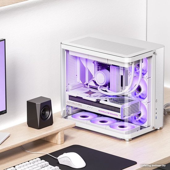 Корпус ATX Без БП Jonsbo TK-2 2.0 White