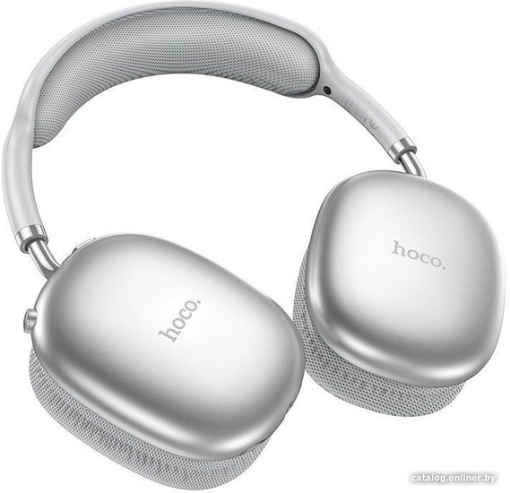 Наушники Hoco Air Triumph W35 серебристый беспроводные