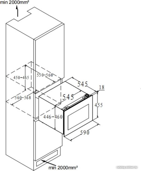 Винный шкаф Korting KFW 501 SL GN
