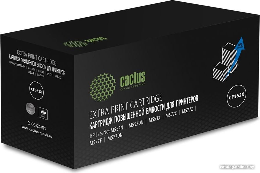 Картридж Cactus CS-CF362X-MPS желтый (18000стр.)