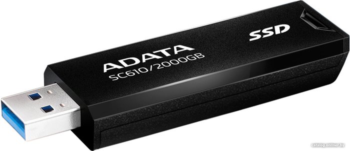 External SSD USB 3.2 ADATA SC610 2TB SC610-2000G-CBK/RD
