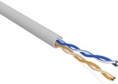 Кабель витая пара, U/UTP Rexant PRO CAT 5e, ZH нг(А)-HF, 2х2х0,52мм, 24AWG, INDOOR, SOLID, серый, 305м 02-0002
