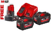 Аккумулятор + зарядное устройство Milwaukee M18 NRG-122 4933464261