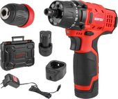 Дрель-шуруповерт Wortex BD 1215 Li SET 1326470