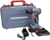Дрель-шуруповерт Profipower MKBL-18B (с 2-мя АКБ, кейс)