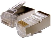 Коннектор RJ12 TWT (TWT-PL45/S-8P8C-6) (100шт.)