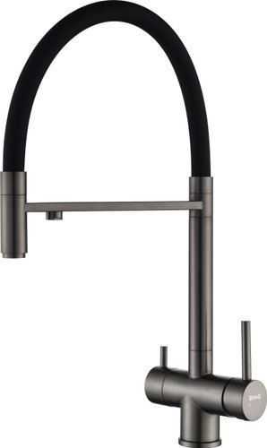 Смеситель для кухни ZORG ASGARD PREMIUM PVD Gunblack УТ-00003960