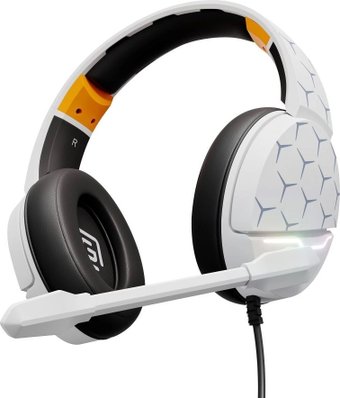 Наушники игровая Oklick HS-L710G белый  / черный  1978693