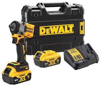 Гайковерт DeWalt DCF922P2T TSTAK (18V, 2*5.0Ah, 1/2", 610 Нм, BL-motor)