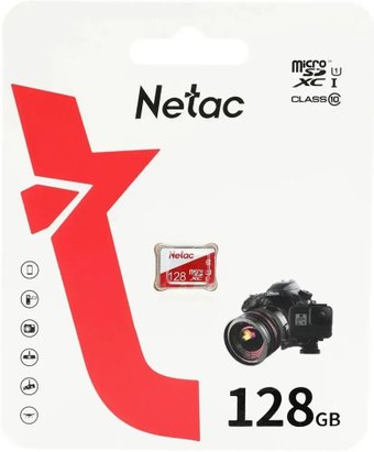 Micro SD 128 Gb Netac P500 Eco UHS-I Class 10 (NT02P500ECO-128G-S)