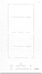 Варочная панель Hyundai HHI 3772 WG