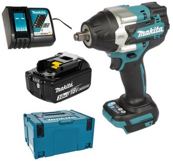 Гайковерт Makita DTW700RF1J (с 1-им АКБ, кейс)