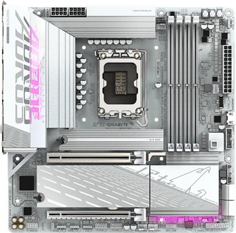 MB Gigabyte B860M Aorus Elite WiFi6E Ice Soc-1851 4xDDR5 mATX