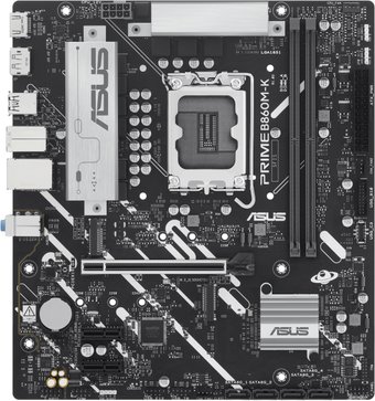 MB ASUS PRIME B860M-K LGA1851 mATX, чипсет Intel B860