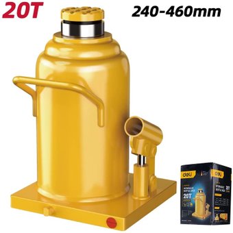 Домкрат бутылочный гидравлический Deli DQ71020