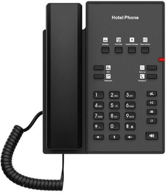 IP телефон Fanvil H1-2 Wire черный