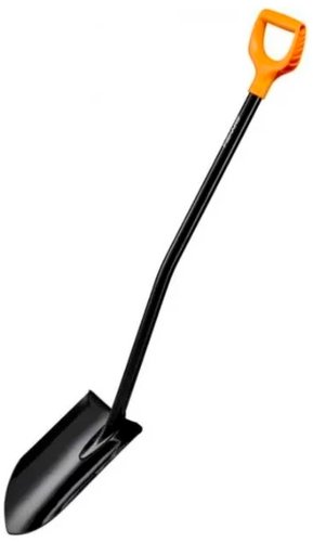 Лопата штыковая Fiskars черный 1067517