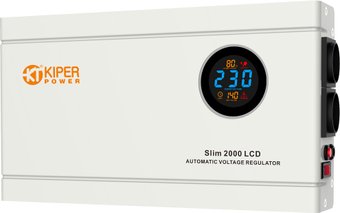 Стабилизатор напряжения Kiper Power Slim 2000 LCD (2000VA/1200W)