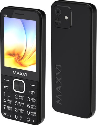 Мобильный  телефон Maxvi K28 32/32Mb черный