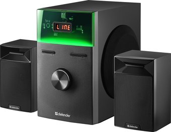 Колонки 2.1 Defender Tresor Bluetooth черный 65092