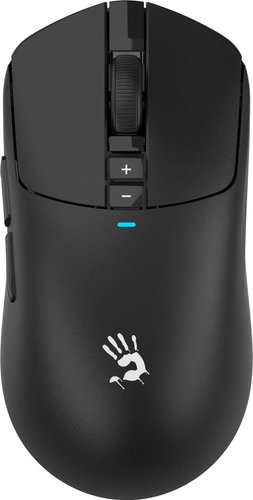 Мышь A4Tech Bloody R72 Ultra Duo, игровая, оптическая, беспроводная, USB, черный и рисунок [r72 ultra duo renegademidnight]