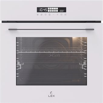 Духовой шкаф LEX EDS 1000 WH белый-серебристый CHAO000464
