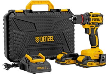 Дрель-шуруповерт Denzel CDH-BL-20, Li-Ion, 20 В 26123