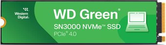 SSD  M.2 2280 PCIe 4.0 x4 NVMe M.2 WD Green SN3000 1ТБ WDS100T4G0E