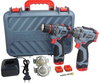Шуруповерт аккумуляторный бесщеточный Комби ProfiPower BL-161C E0249