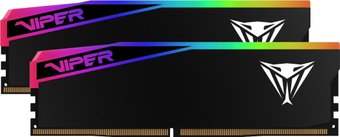 DDR5 96Gb (48Gbx2) 6000Mhz, PATRIOT VIPER ELITE 5 ULTRA RGB CL28 (VEUR596G6028K) (retail)